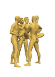 3 masters and one slave, domination 10