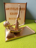 Erotic Phone stand, Girl playing with dildo, personalized Gift, NSFW, for iPhone, Samsung, all Cell phones