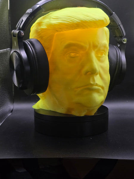 Headphone Stand Donald Trump