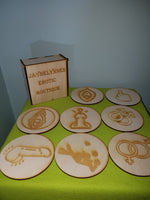 Erotic Coasters, Party Gadget, Personalized gift,